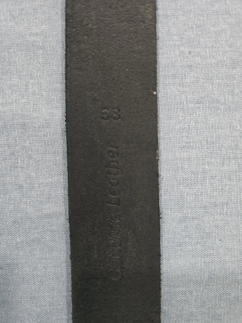 Timberland Black Leather Men's Belt with Silver Buckle
